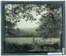 2 vues Lac de Lourdes, vu depuis la berge. - octobre 1936.