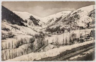 2 vues Bourg-d'Oueil : vue générale sur le Monné. - Luchon : édition