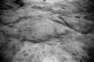 1 vue Recoupement des bandes et des veines : glacier central.