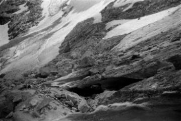 1 vue Front du glacier occidental.