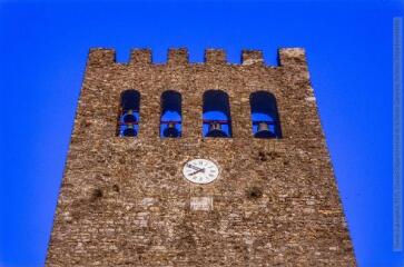 1 vue Cazalrenoux : le clocher.