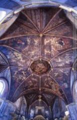 15 vues Plafond peint : vues d'ensemble et de détail.