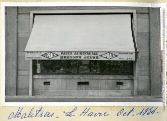 1 vue « Malestras, Le Havre, octobre 1954 ». Lambrequin.