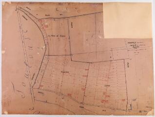 1 vue Section B, 1ère feuille, éch. 1/1250.