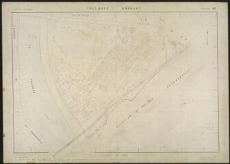 1 vue Quartier Empalot (812), section AE, éch. 1/1000.