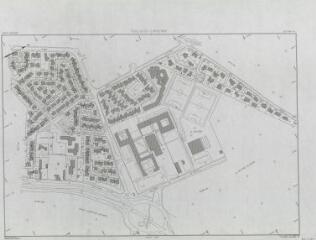 1 vue Quartier Lardenne (843), section AV, éch. 1/1000.