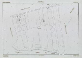 1 vue Section AY, éch. 1/1000.