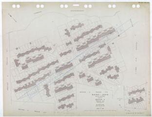 1 vue Section A, 2ème feuille, annexe n°3, éch. 1/500.