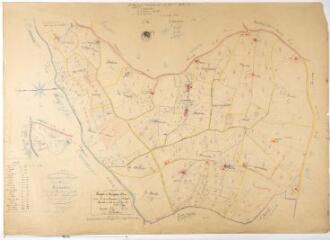 1 vue Section B, 2ème feuille, éch. 1/2500.