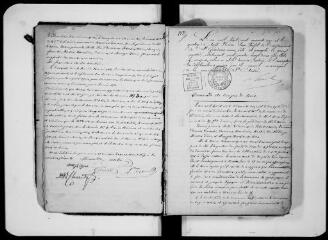 190 vues Commune de Saint-André. 1 D 4 : registre des délibérations du conseil municipal, 1871, 17 décembre-1888, 26 février