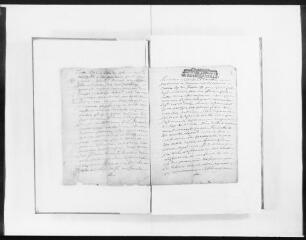 183 vues Commune de la Salvetat-Saint-Gilles. 1 D 1 : registre des délibérations du conseil municipal, 1776, 21 janvier-1818, 30 novembre. A l'envers : remise du cahier de doléances, 1775-1784