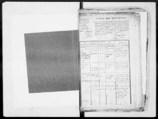 97 vues Commune de Vieille-Toulouse. 1 G 4 : matrices de rôles de la contribution foncière, 1791, an III, an V, an IX-XVI; livre des mutations, an XI, an XII, 1806-1808.