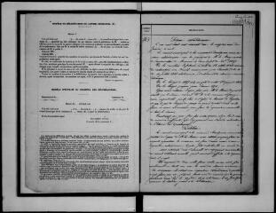 51 vues Commune d'Escalquens. 1 D 9 : registre de délibérations, 1870-1876
