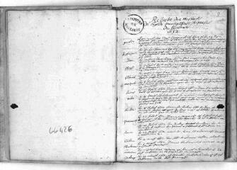 85 vues Toulouse. Paroisse de Saint-Michel, décès : 29 juin 1652 - 13 août 1660. (collection communale)