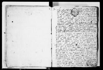 191 vues Commune de Pibrac. 1 D 1 : registre des délibérations du conseil municipal de 1774 à 1792. Registre relié parchemin. (format in 8°)