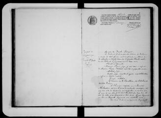 44 vues Gratentour. 1 E 12 Registre d'état civil : naissances, mariages, décès. (collection communale)