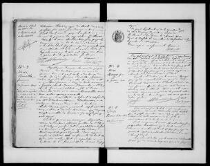 15 vues Saint-Paul-sur-Save. 1 E 13 Registre d'état civil : naissances, mariages, décès. (collection communale)