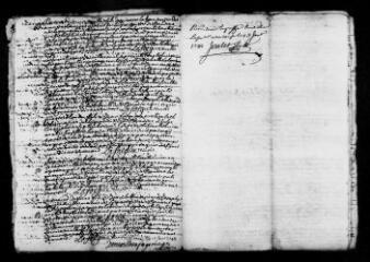 377 vues Boudrac : baptêmes, mariages, sépultures, 1737-1741, 1743-1746, 1747-1763*, 1765-1766*, 1769*, 1770-1789. (collection du greffe)