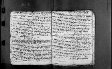 98 vues Chein-Dessus : naissances, mariages, décès, 1793-an X (MQ N. an IV, M. ans IV-V, D. an V). (collection du greffe)