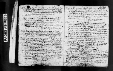 307 vues Gaillac-Toulza : baptêmes, mariages, sépultures, 1757-1792. (collection du greffe)