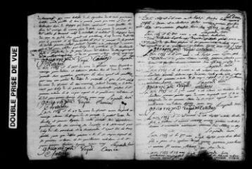 322 vues Gratens : baptêmes, mariages, sépultures, 1753-1785, 1786-1790*, 1791. (collection du greffe)