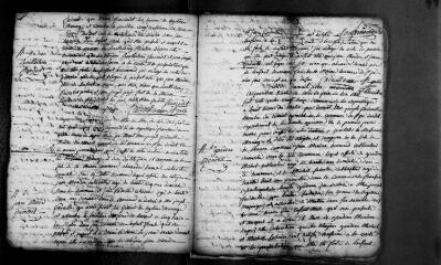 85 vues Saint-Pé-d'Ardet : naissances, 1793-an IV, ans VI-VII, IX-X ; mariages, ans II-X ; décès, ans III-IV, VI, IX-X. (collection du greffe)