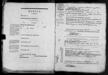 325 vues Saint-Pierre : Saint-Martin, anciennement Saint-Martin-des-Pierres, paroisse annexe de Bourg-Saint-Bernard, formant avec Saint-Jean-des-Pierres la commune de Saint-Pierre. naissances, mariages, décès, an XI-1822. (collection du greffe)