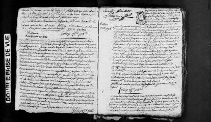 84 vues Saussens : naissances, 1793-1822. (collection du greffe)