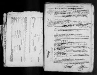 78 vues Vendine : mariages, an IX-1822. (collection du greffe)