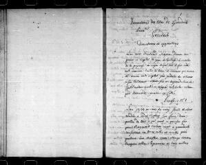 130 vues Commanderie de Garidech : inventaire des titres et archives.