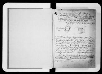 166 vues Commune de Pointis-Inard. 1 D 2 : registre des délibérations du conseil municipal, 1838, 6 mai-1855, 11 septembre