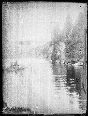 1 vue L'étang de Pradeille et le Carlit / cliché Henri Gaussen. - 31 juillet 1920.