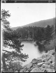 6 vues L'étang de Balcéra vu du nord, vu de l'ouest, vu du sud, vu de l'est / cliché Henri Gaussen. - 10 octobre 1913.