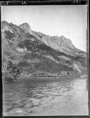 3 vues Etang de Laurenti. Vue prise vers le Roc Blanc / cliché Henri Gaussen. - 13 octobre 1913.