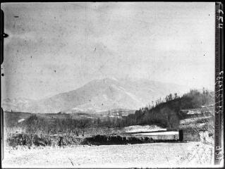 1 vue Canigou, vu de la vallée de la Têt. - 21 février 1938.
