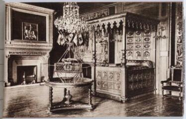 1 vue 20. Pau : château Henri-IV : chambre à coucher des Rois de Navarre dite