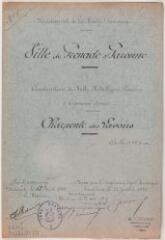 2 vues Ville de Grenade-sur-Garonne, construction de halle métallique, lavoirs et travaux divers, charpente des lavoirs. A. Soucaret, ingénieur civil. 31 juillet 1912. Ech. 0,02 p.m.