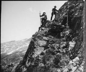 1 vue Sortie Sud du passage d?Orteig, 25 juillet 1903.