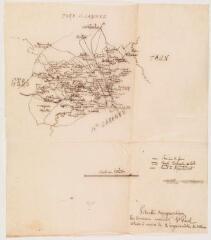 1 vue Saint-Paul. Carte, échelle 1/500 000.