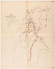 1 vue Saléchan. Carte.