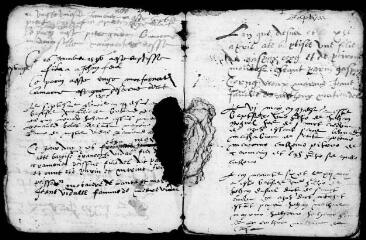 85 vues Aurin. 1 E 27 registre paroissial : baptêmes. (collection communale)