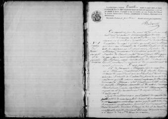 314 vues Blagnac. 1 E 15, registre d'état civil : naissances, mariages, décès. (collection communale)