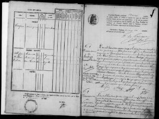 257 vues Launaguet. 1 E 17 registre d'état civil : naissances, mariages, décès. (collection communale)