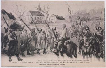 1 vue La guerre 1914. Série 30 n° 254. Sur le front : en Haute-Alsace : Nos