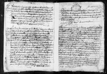 58 vues Montclar-de-Comminges. Annexe de Mauran et de Coux 1 E 3 registre paroissial : baptêmes, mariages, sépultures. (collection communale)