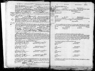 125 vues Montgaillard-sur-Save. 1 E 4, registre d'état civil : naissances, mariages, décès. (collection communale)