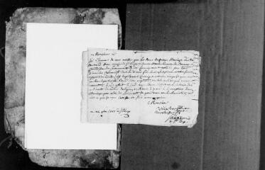 437 vues Nizan-Gesse, paroisse de Nizan-Sarrecave. 1 E 1, registre paroissial : baptêmes, mariages, sépultures. (collection communale)