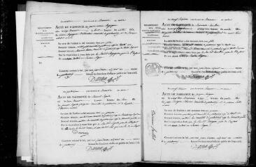 145 vues Palaminy, 1 E 10 registre d'état civil : naissances. (collection communale)