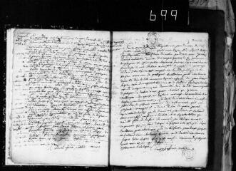 191 vues Pelleport. 1 E 5 registre paroissial : baptêmes, mariages, sépultures. (collection communale)