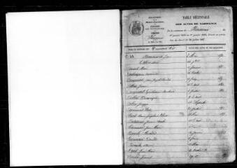 230 vues Plaisance-du-Touch. 1 E 23 registre d'état civil : naissances, mariages, décès. (collection communale)